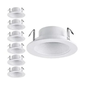 TORCHSTAR Moldura de luz empotrada de 4 pulgadas con_1