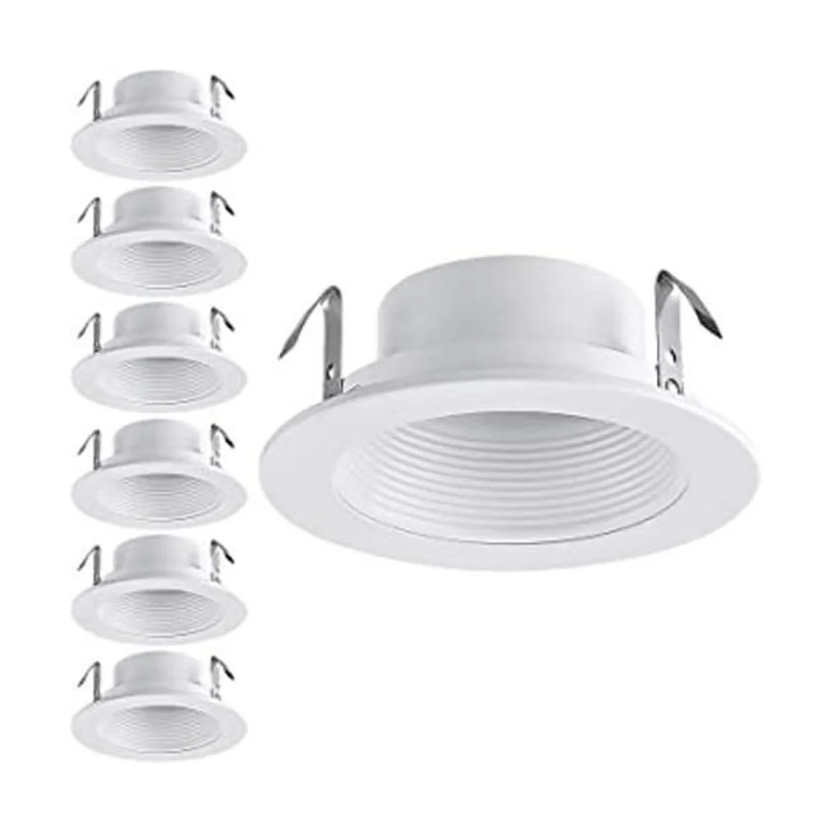 TORCHSTAR Moldura de luz empotrada de 4 pulgadas con_1