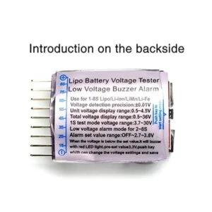 Readytosky RC Lipo Monitor de probador de batería de_3