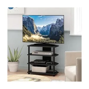 Furinno TurnNTube mesa pequeña para televisores con 4_4