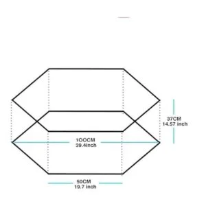 KUUQA Tienda de campaña para niños con bolsa de_3