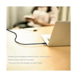 OKRAY Cable de extensión USB paquete de 2 unidades de 6