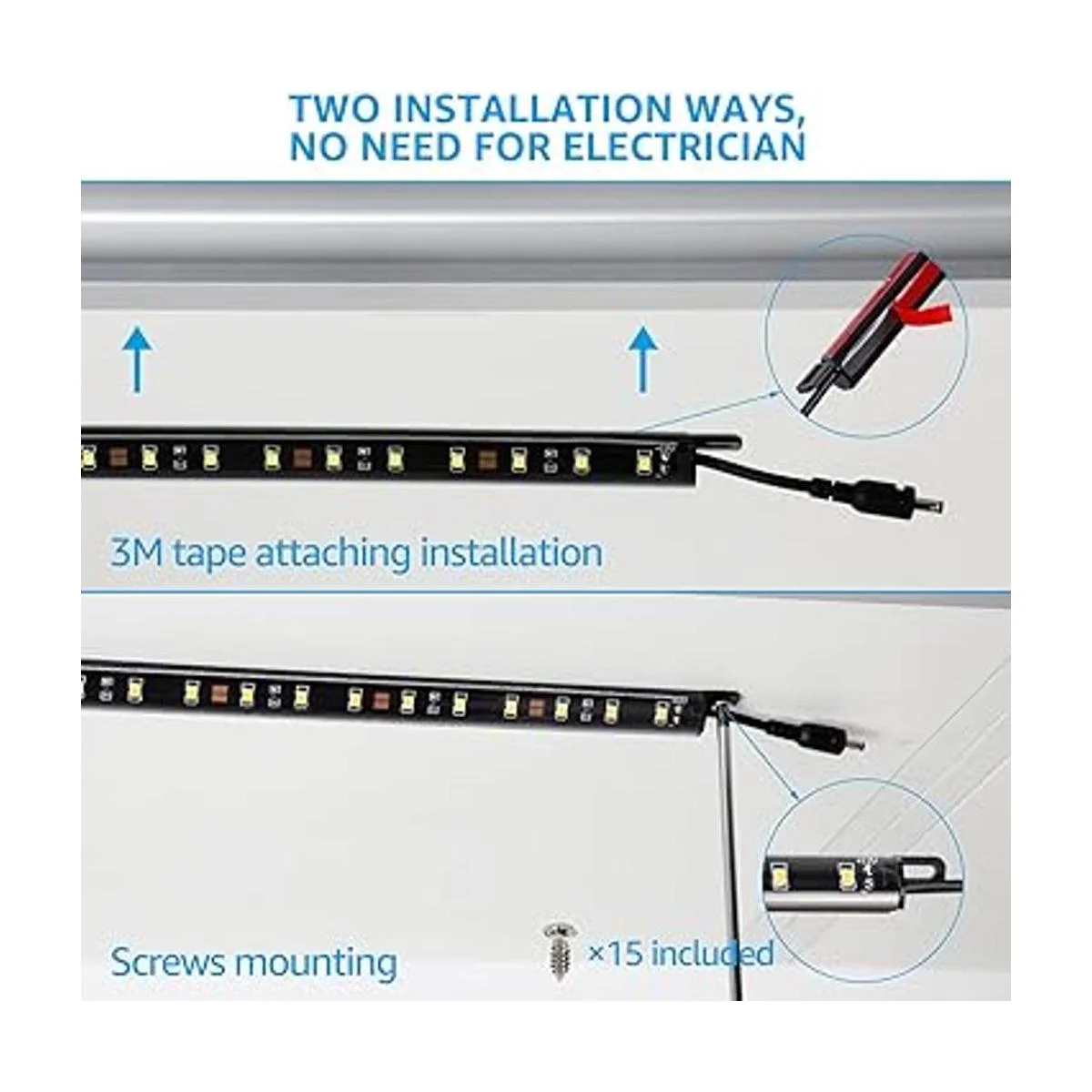 TORCHSTAR kit de iluminación LED segura 6 barras de luz_3