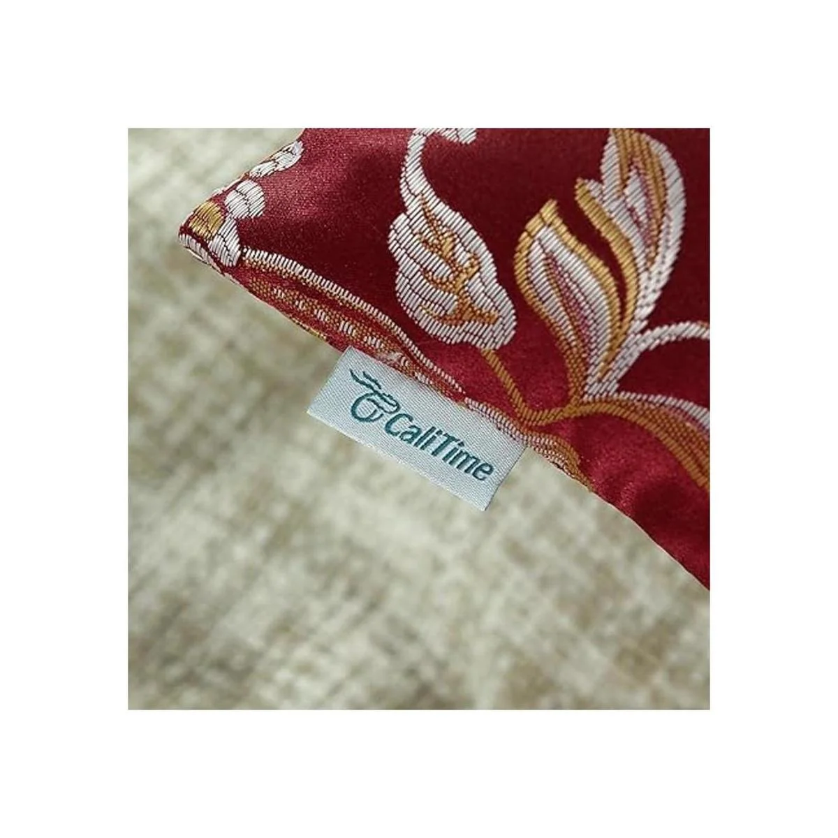 CaliTime Juego de 2 fundas de lona para cojines_6