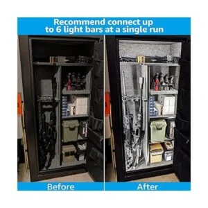TORCHSTAR kit de iluminación LED segura 6 barras de luz_4