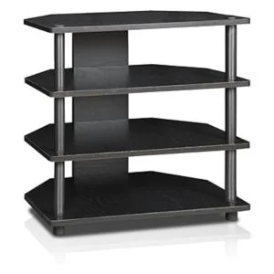 Furinno TurnNTube mesa pequeña para televisores con 4_1