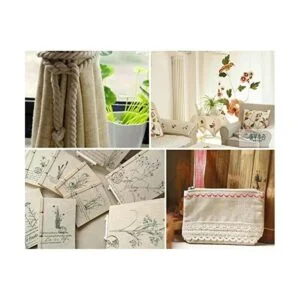 Tela de lino 100 natural para coser. Tela de lino lisa.