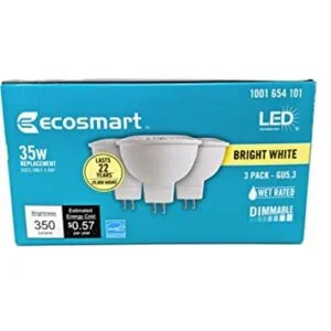 EcoSmart equivalentes a 35 W brillante blanco MR16 GU5.3_1