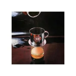 Prensa de filtros de café vietnamita. con inserto de rosca