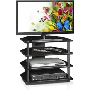 Furinno TurnNTube mesa pequeña para televisores con 4_3