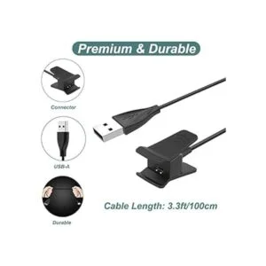 Kissmart Cable de carga compatible con Fitbit Alta no_4