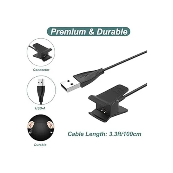 Kissmart Cable de carga compatible con Fitbit Alta no_4