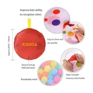 KUUQA Tienda de campaña para niños con bolsa de_4