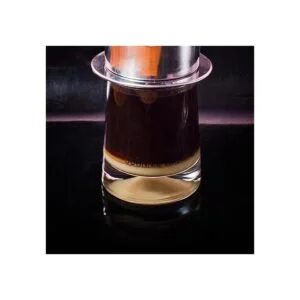 Prensa de filtros de café vietnamita. con inserto de rosca