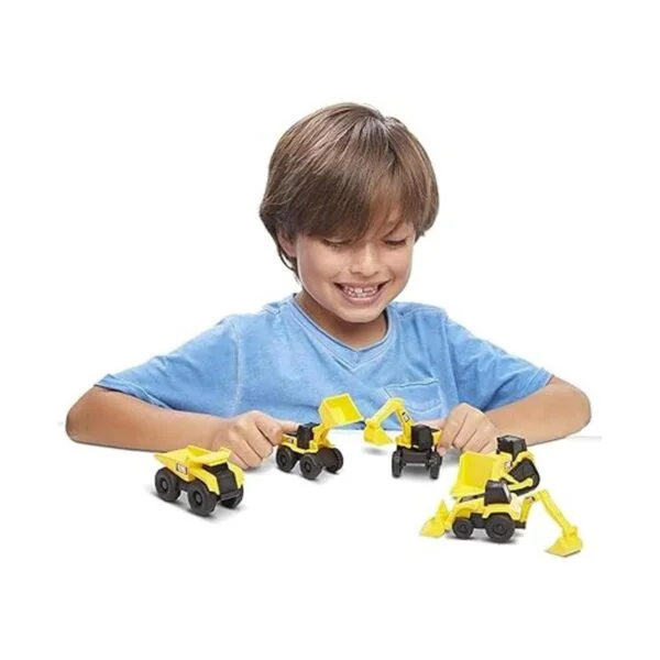 Minivehículos de constrcción set de 5 con volquete_5