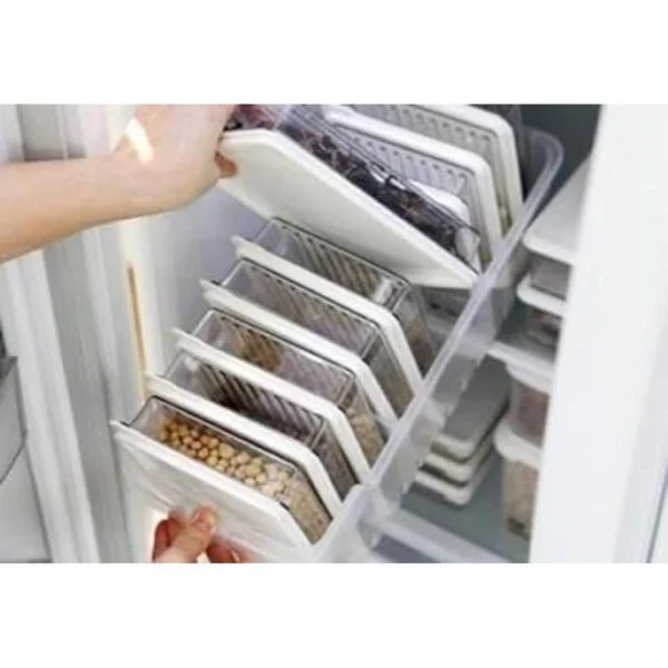 Organizador de refrigerador de cocina bandejas de_3