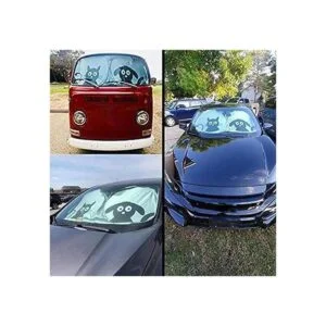 Homeya Parasol para parabrisas de coche ventana frontal_4