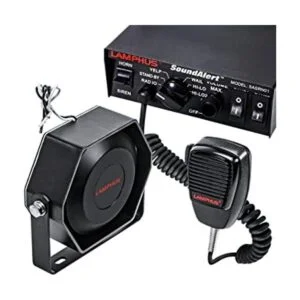 SoundAlert Sistema de sirena de policía de 12 V 100 W
