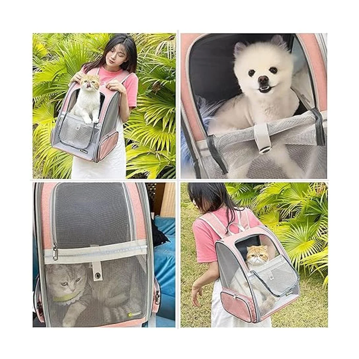 Texsens Innovative Traveler Bubble Backpack Pet Carriers