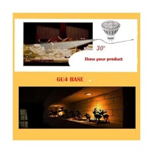 BAOMING MR11 Bombilla LED GU4 20 W35 W equivalente a