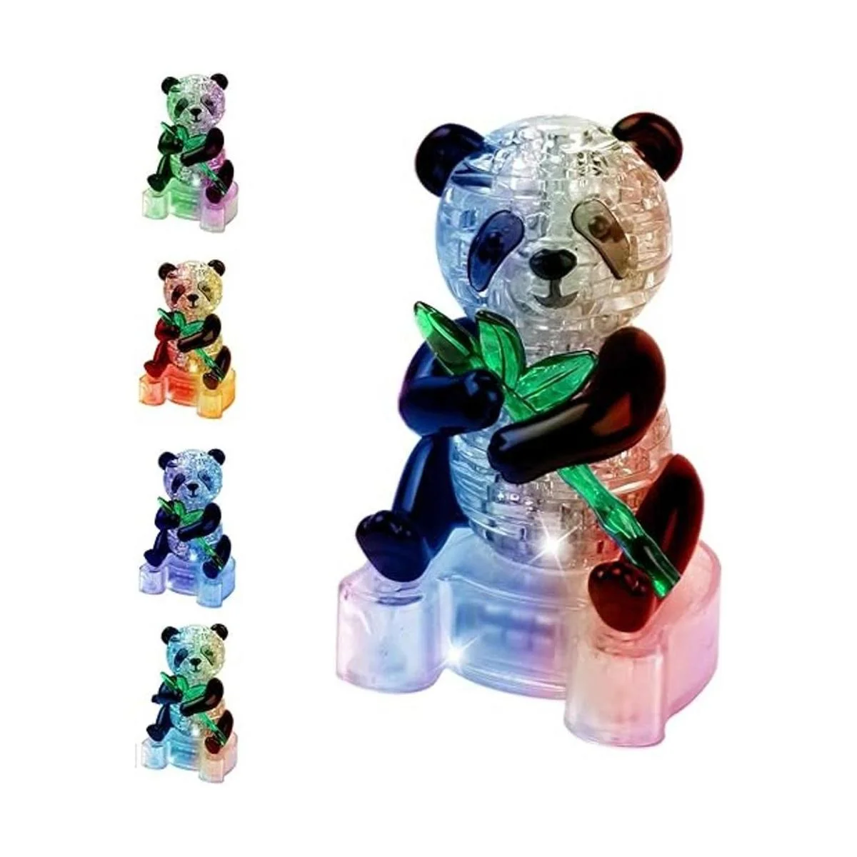 Coolplay Rompecabezas de cristal 3D regalos de panda_1