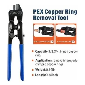 IWISS F1807 Kit de herramientas de prensado de anillo de_6