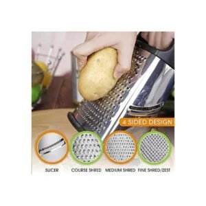 Rallador de caja profesional acero inoxidable con 4_2