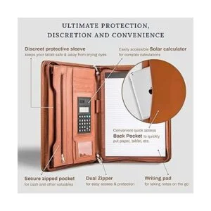 Cossini portafolio comercial portadocumentos de cuero PU_3