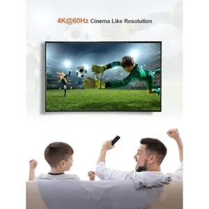 Cable HDMI 4K CableCreation de 3 pies de ángulo_4