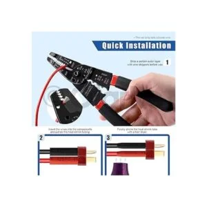 Glarks Alambre de silicona de alta temperatura de calibre