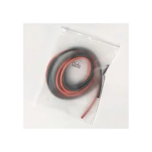 Glarks Alambre de silicona de alta temperatura de calibre