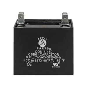 Appli Parts Condensador de ventilador de 8 mfd