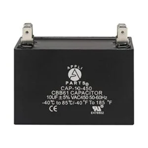 Appli Parts Condensador de ventilador de 10 mfd