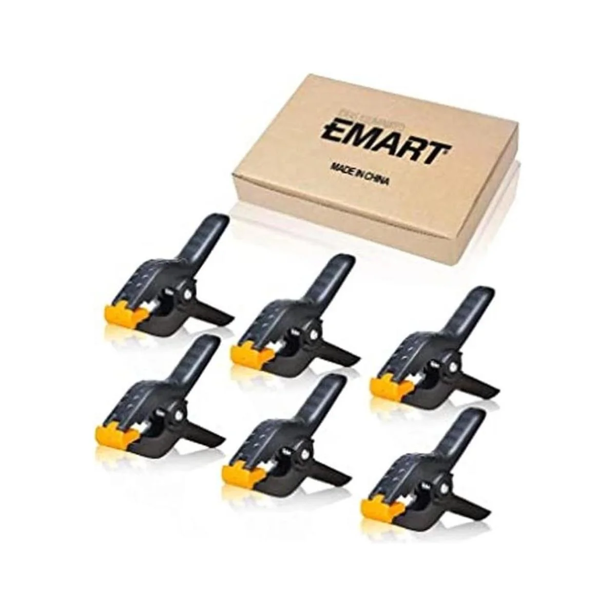 EMART Abrazaderas de resorte de muselina resistentes_1