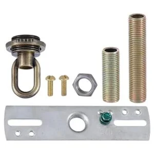 BP Lamp Kit de toldo redondeado latón antiguo_4