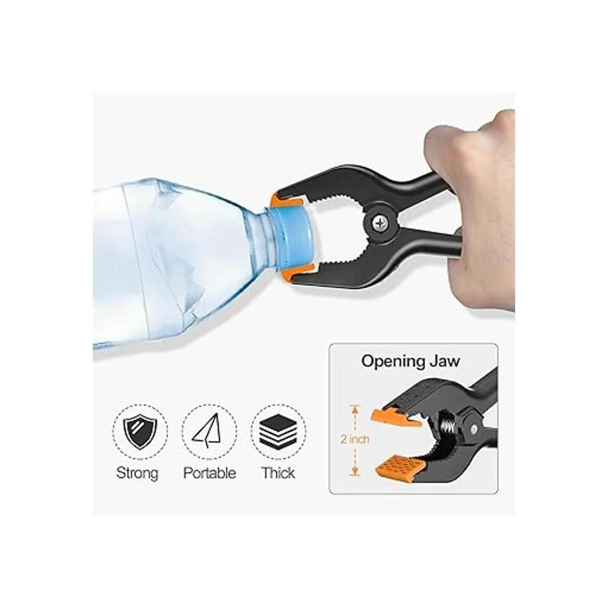 EMART Abrazaderas de resorte de muselina resistentes_4