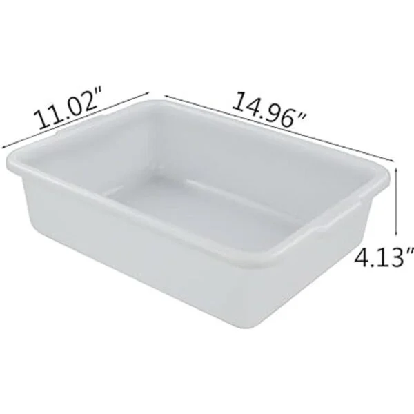 HOMMP 8 cuartos de galón blanco pequeño de autobús