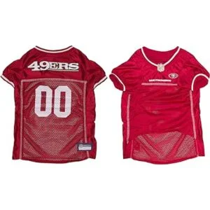 Pets First San Francisco 49Ers Mesh Jersey for Dogs