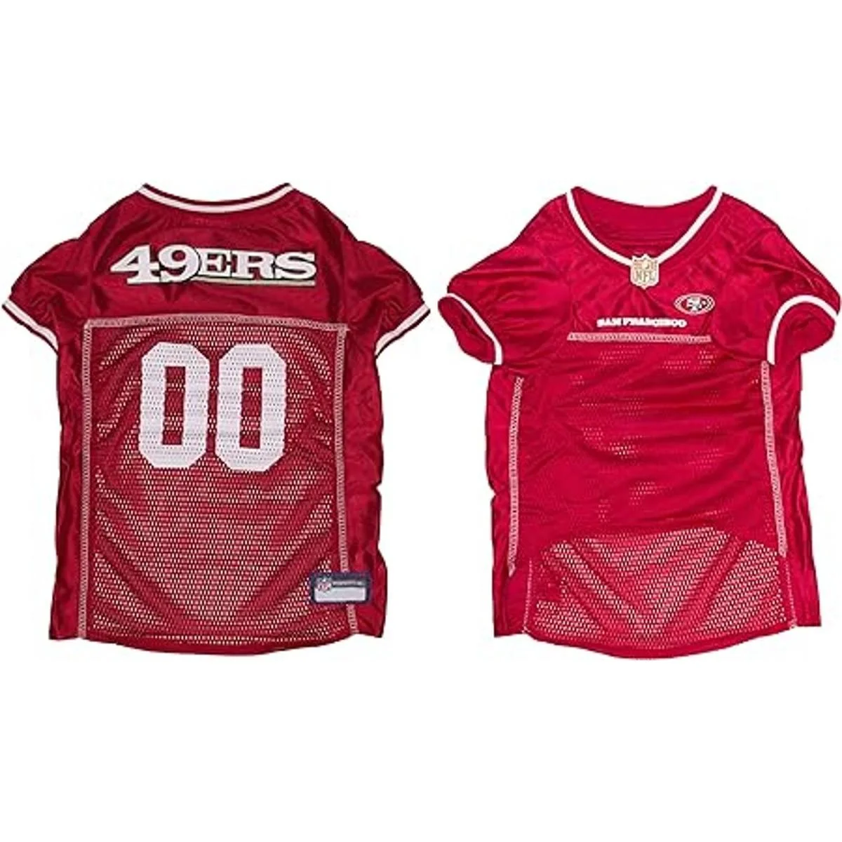 Pets First San Francisco 49Ers Mesh Jersey for Dogs