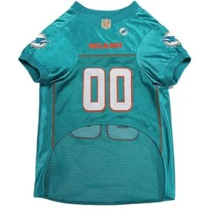 Pets First Miami Dolphins Mesh Jersey for Dogs_4