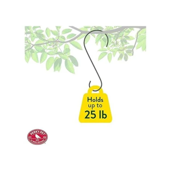 PerkyPet 67 gancho de metal para colgar comederos de aves