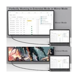 Cable Mini DisplayPort a VGA cable Benfei Mini_5