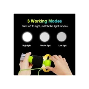 BlueFire Linterna de buceo profesional de 1100 lúmenes_4