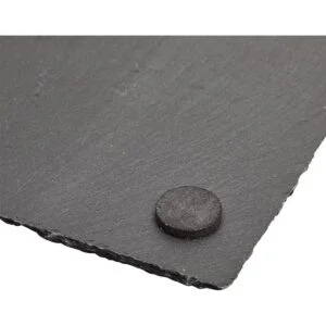 Minitablas de pizarra para servir quesos. Charolas de