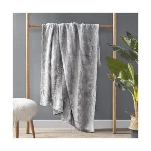 Madison Park Zuri Manta de piel sintética de gran tamaño