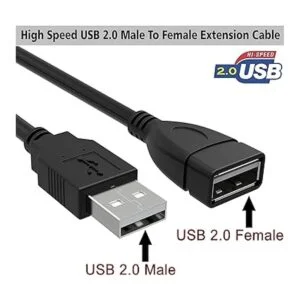 Paquete de 20 cables adaptadores de enchufe USB 2.0 macho_3