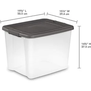 Sterilite 19373V06 Bolsa de estante de 50 cuartos 47_2