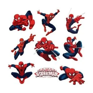 Dekosh Paquete de calcomanías de Spiderman para_1