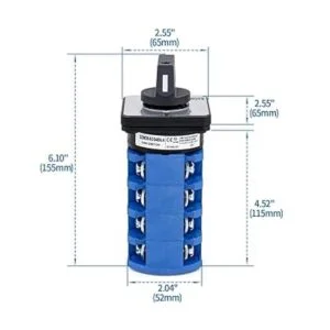 Baomain Selector Rotatorio Camara Interruptor Cambios AC_4