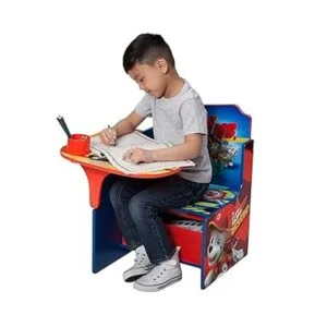 Silla escritorio con contenedor de almacenamiento Delta_2